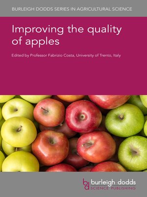 cover image of Improving the quality of apples